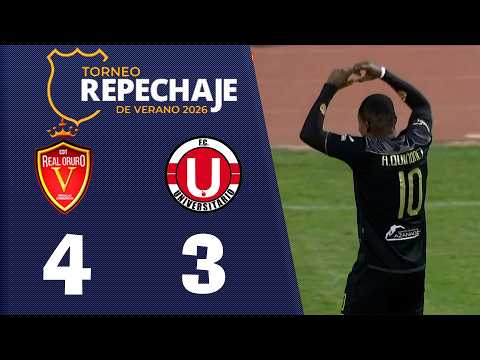 Victoria Orureña - CDT Real Oruro 4   FC Universitario 3 - Torneo Repechaje de Verano