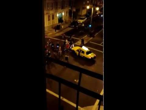 Critical Mass 20th Anniversary 2012 vs. Taxis