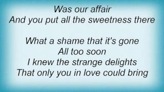 Ella Fitzgerald - All Too Soon Lyrics
