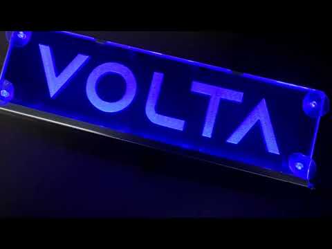 Led табличка для автомобиля с надписью "VOLTA" - фото 1 - id-p2733676954