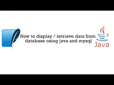 Retrieve Data From Mysql Database Using Java
