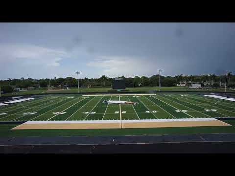 Buildcam Timelapse of Polysport laying a new ttrack at Calvary Christian Academy