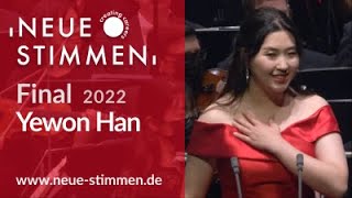 NEUE STIMMEN 2022 – Final: Yewon Han sings &quot;Regnava nel silenzio&quot;, Lucia di Lammermoor, Donizetti