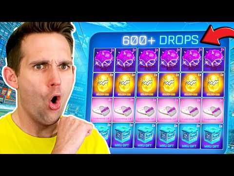 OPENING *EVERY* GOLDEN ITEM IN ROCKET LEAGUE! *LUCKY* (Golden Crate Openings)
