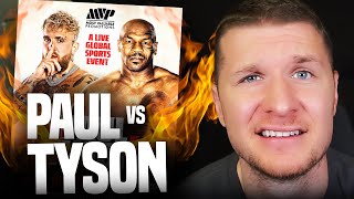 Jake Paul vs Mike Tyson Is An INSANE FIGHT.. For All The WRONG Reasons