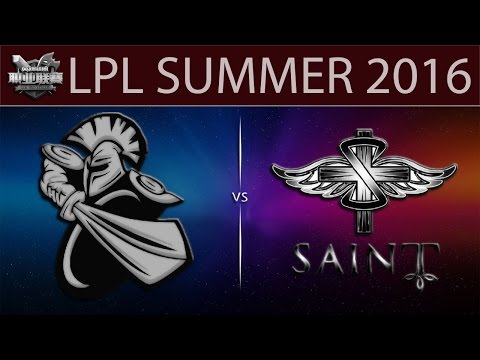 [LoL Highlights] NB vs SAT Game 2 | LPL Summer 2016 (11.06.2016) - Newbee vs Saint Gaming