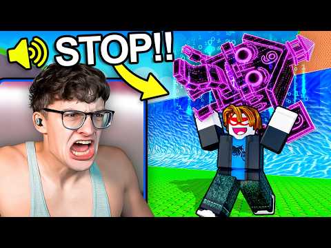 Trolling YouTuber As NOOB With OWNER BRAINROTS!! (Escape Tsunami For Brainrots)