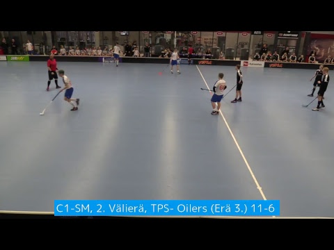 C1-SM,  2. välierä. TPS - Oilers, 8.4.2018