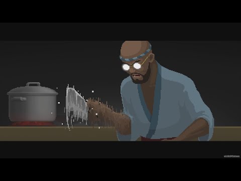 Bancho Prepares Coral Porridge Cutscene - Dave the Diver