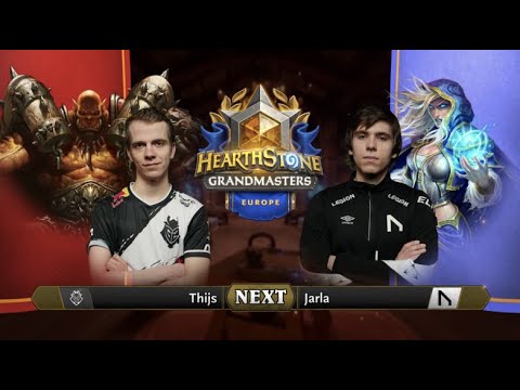 Thijs vs Jarla - Group A Initial - Hearthstone Grandmasters Europe 2020 Season 1 - Week 2