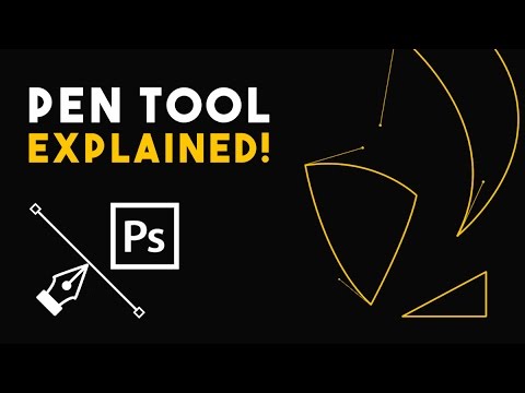 Pen Tool Explained | Photoshop tutorial