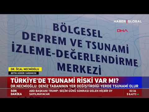 Kandilli'de tsunami takibi