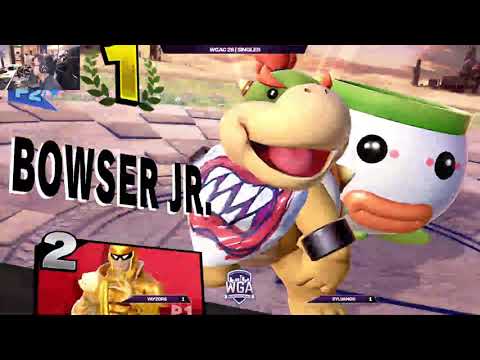 Yayzors (Captain Falcon) vs. MysticSylvanos (Bowser Jr) - WGA Colosseum 28 - Losers Quarters