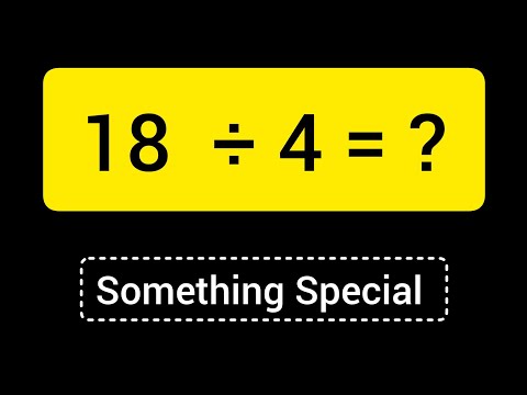 18 Divided by 4 ||18 ÷ 4 ||How do you divide 18 by 4 step by step?||Long Division