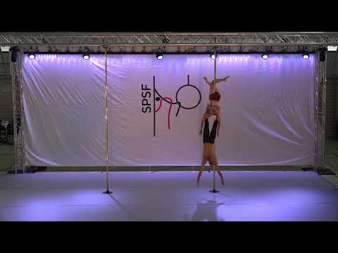 2022 Swiss Pole & Aerial Championship - Gaëlle Gander & Slim Ben Said (Elite Doubles Mixed)