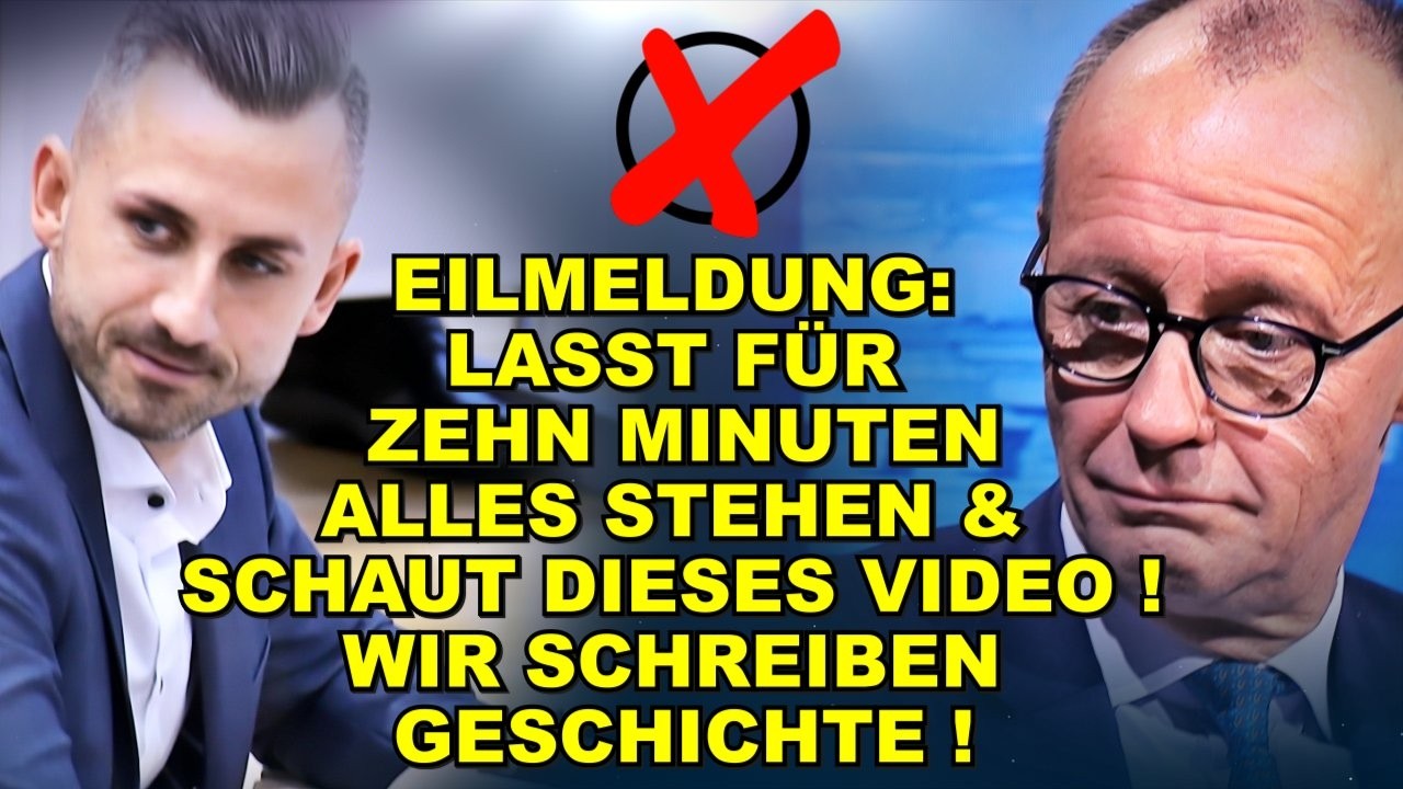 EIL: Lasst ALLES STEHEN & SCHAUT DAS!