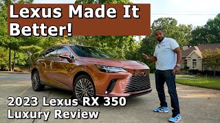 Lexus made the RX BETTER! - 2023 Lexus RX 350 Luxury Review