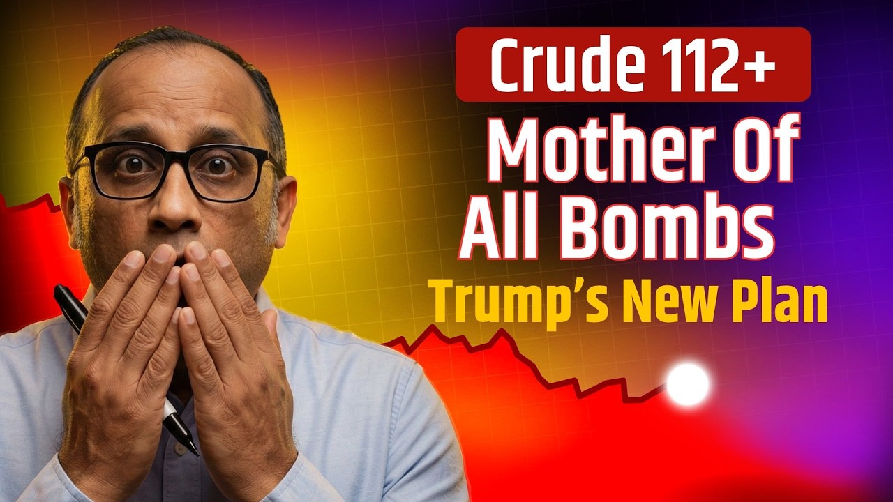 Crude $112 पार: Trump का Iran Plan | Market Liquidity - Nirmala Sitharaman's Warning #bulltrack