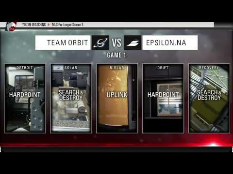 Epsilon vs Team Orbit - Game 1 (MLG Pro League - July 1st 2015)