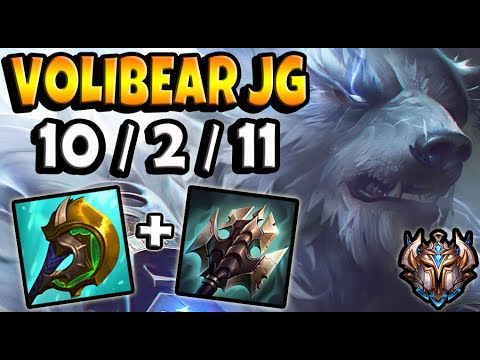 T1 Cuzz VOLIBEAR vs DIANA [ Jungle ] Korea Challenger Patch 11.15 ✅