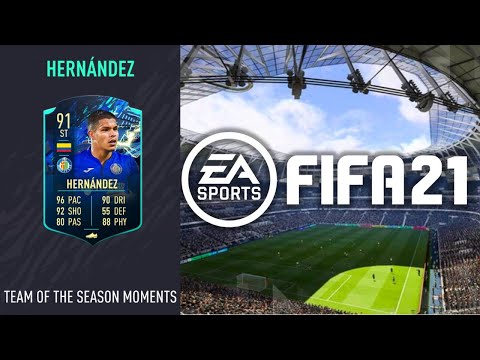 Fifa 21 - New Hernandez TOTS Moments U-23 card - plus the return of Sudamericana SBCs!