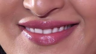 Beauty Of South Indian Actress Lips | Anushka Shetty Vertical Lips Closeup