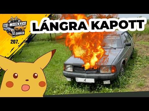 Garázs videó 207. - kiégett Aleko motortér