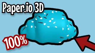 Paper.io 3D // 100% MAP CONTROL //