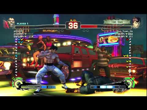 att3605 [Balrog] vs. Huo_Yuan_Jia [Fei Long] | SSF4 Arcade Edition