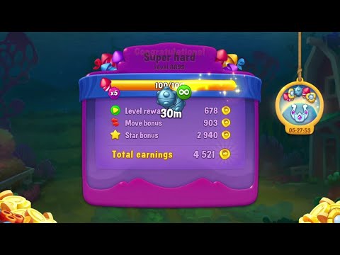 @Fishdom Win Strikes Level 8898 - 8899, Got FREE 30Min Bomb