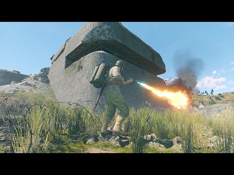 Enlisted Gameplay - D-Day - Invasion of Normandy [4K] No Commentary