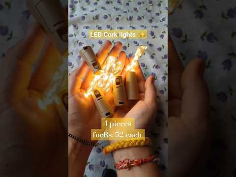 20 Led Wine Bottle Cork Lights Copper Wire String Lights 2M Battery Powered
