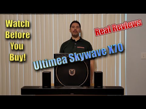 Ultimea Skywave X70 7.1.4 Sound Bar Real Review