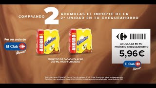 Carrefour 2x1 Batido Colacao Energy 20 anuncio