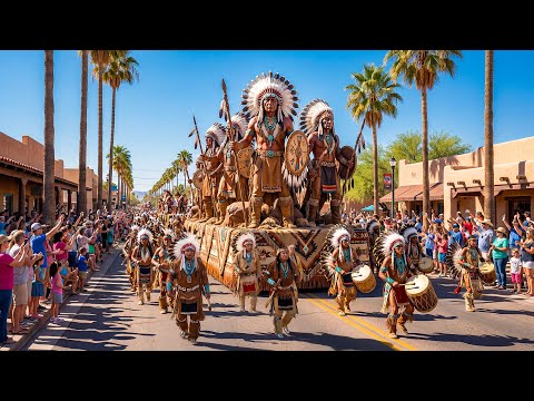 Apache Indian Parade in Texas 2026: Ancient Native American Culture on the Streets ( FULL EVENT )