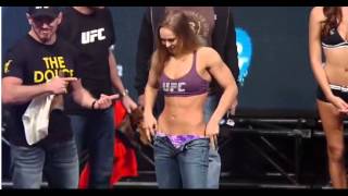 UFC 168 Ronda Rousey x Miesha Tate pesagem   MP4