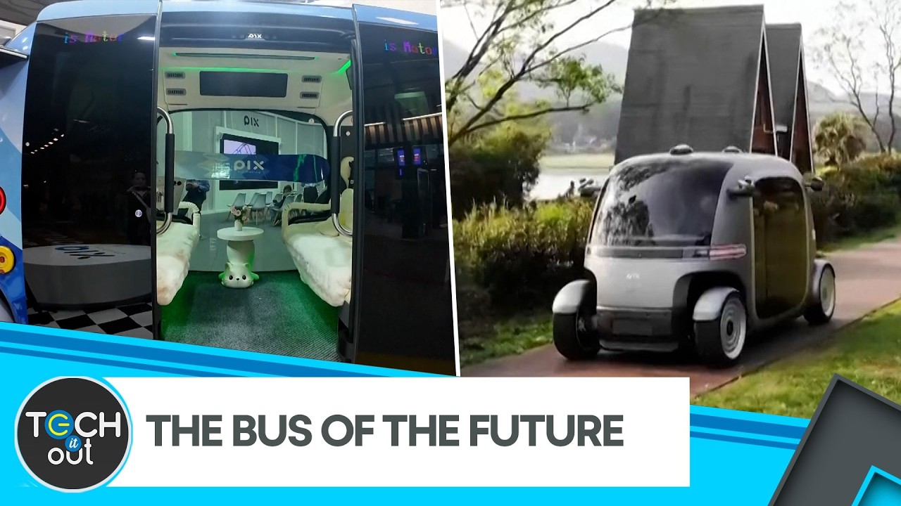 This Driverless Bus Could Change How You Travel | Tech It Out | WION