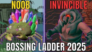2025 Runescape Bossing Ladder [OSRS]