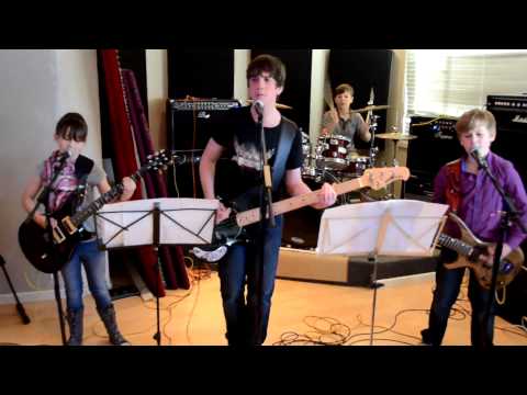 Kid Band 'Room 4' aged 9 to 14  Sound Of Madness cover by Shinedown at Newbury Rock School