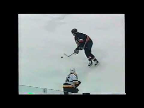November 14 2001 Islanders at Penguins Alexei Yashin Beautiful Setup on Brad Isbister Goal
