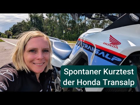 Honda Transalp XL750 - spontaner Test, erste Eindrücke