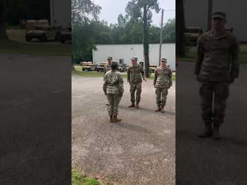 Squad Inspection and Marching