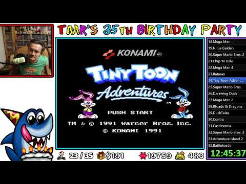 35 Birthday Stream Party - Tiny Toon Adventures (NES)