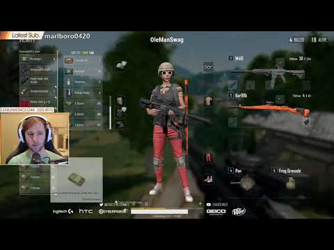 CHOCOTACO First chicken dinner in the new PUBG map