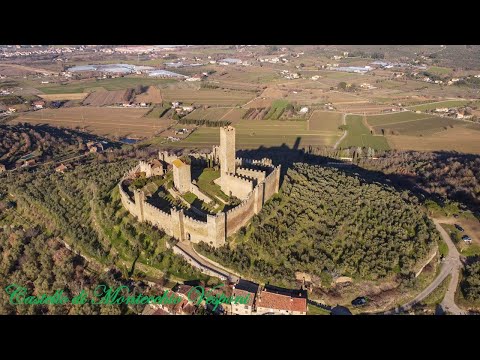 Castello di Montecchio Vesponi - Dji Mavic Mini