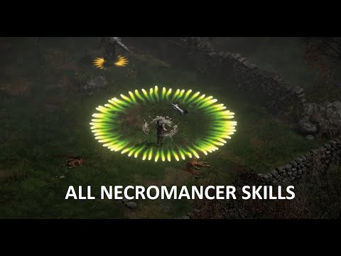 All Necromancer Skills | Diablo 2 Resurrected