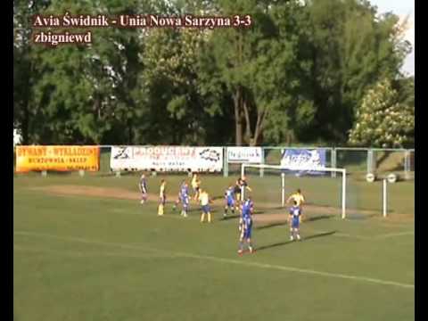 Avia Świdnik - Unia Nowa Sarzyna 3-3 25 kolejka III Ligii 9 maj 2009r.