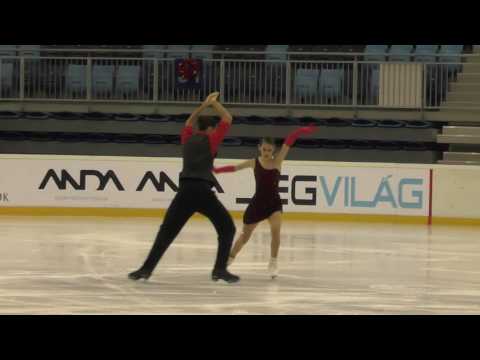 2016 Santa Claus Cup: Sara BORDIGA / Pietro MIRABELLA (ITA) - ID Advanced Novice, FD