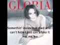 Gloria Estefan - It's too late with lyrics