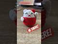 Maneki neko here 🙋🏼‍♀️ Crochet tutorial soon! #crochettutorial #amigurumi #amigurumitutorial